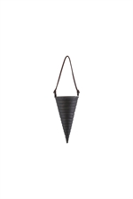 257860072 Inaya cone ornament kræmmerhus black 12 cm fra House Doctor - Tinashjem